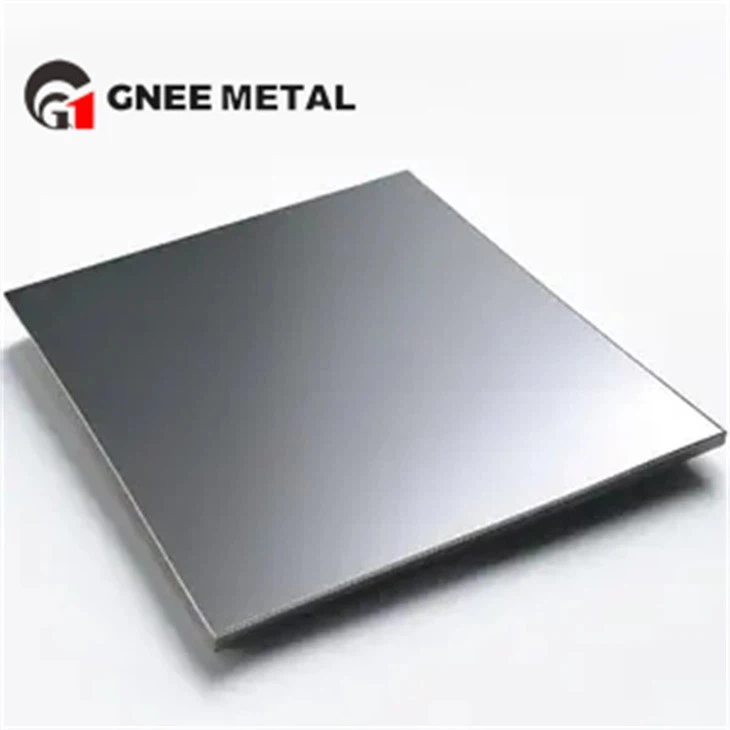 Thermal stability titanium plate